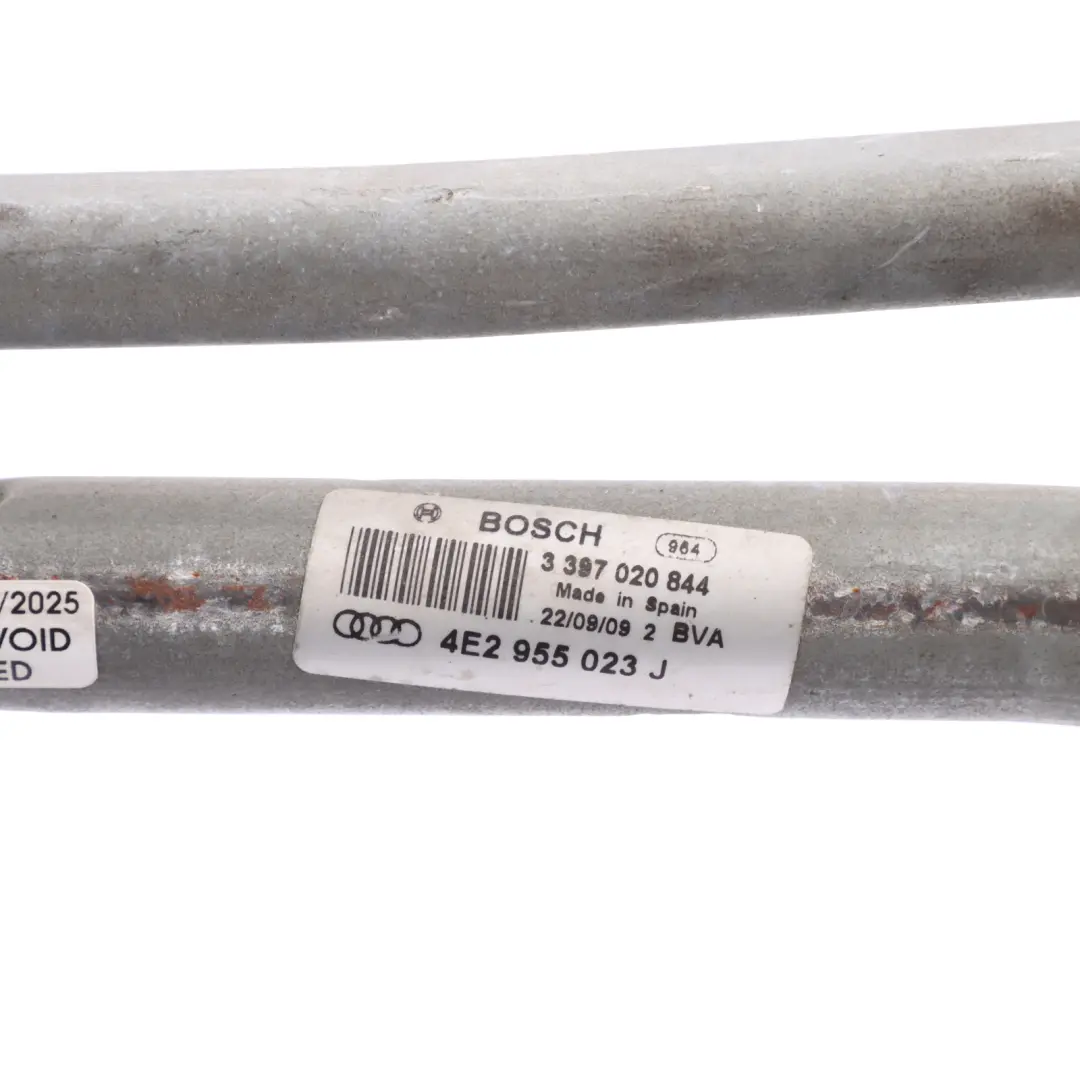 Front Windscreen Wiper Motor Linkage Mechanism Assembly 4E2955119C to Audi S8 D3 with Part number 4E2955023J Audi S8 D3 Front Windscreen Wiper Motor Linkage Mechanism Assembly 4E2955119C - SKU RHD-4E2955023J - Part number 4E2955023J