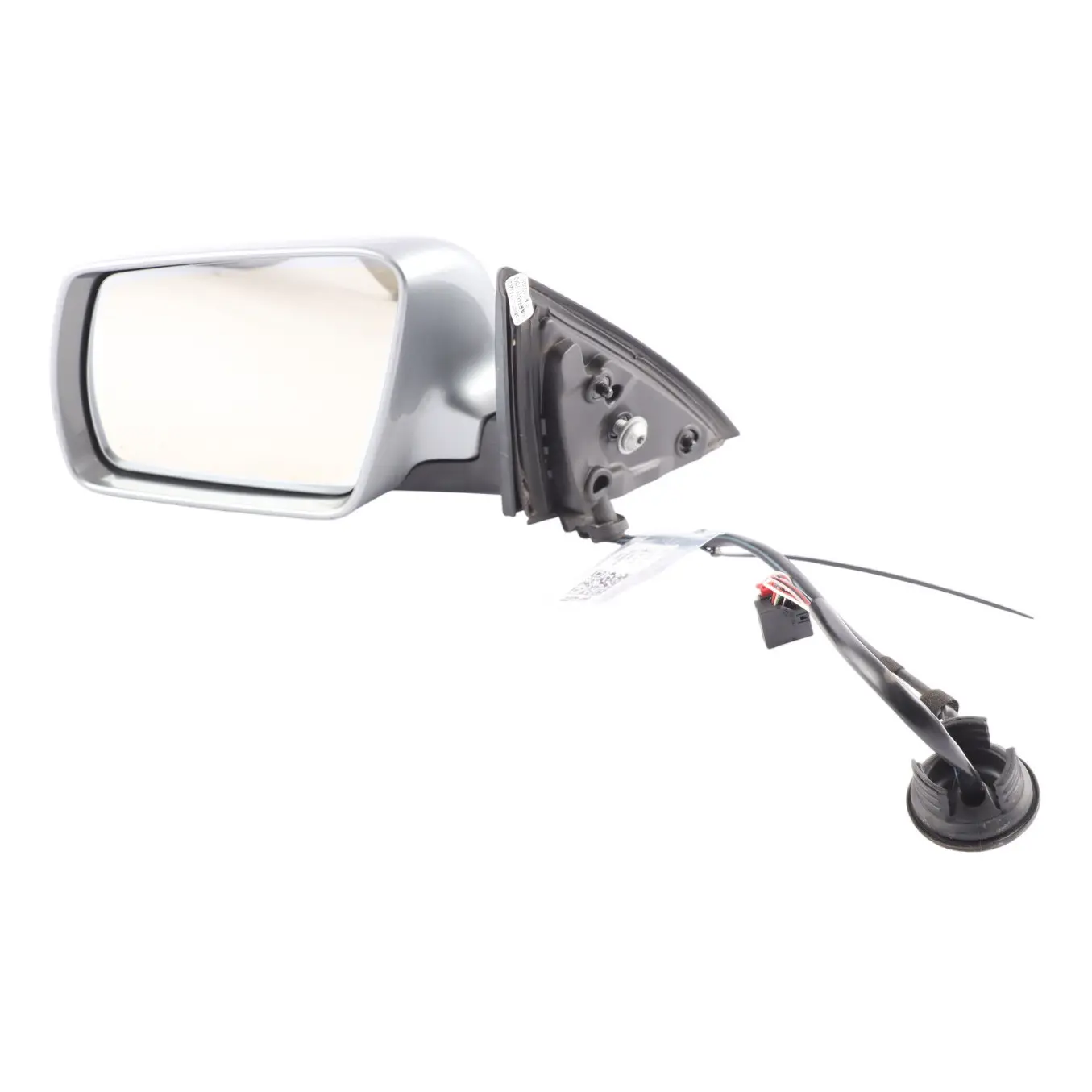 Audi A6 C6 Wing Side View Mirror Front Left N/S Quartz Grey Metallic - Y7G