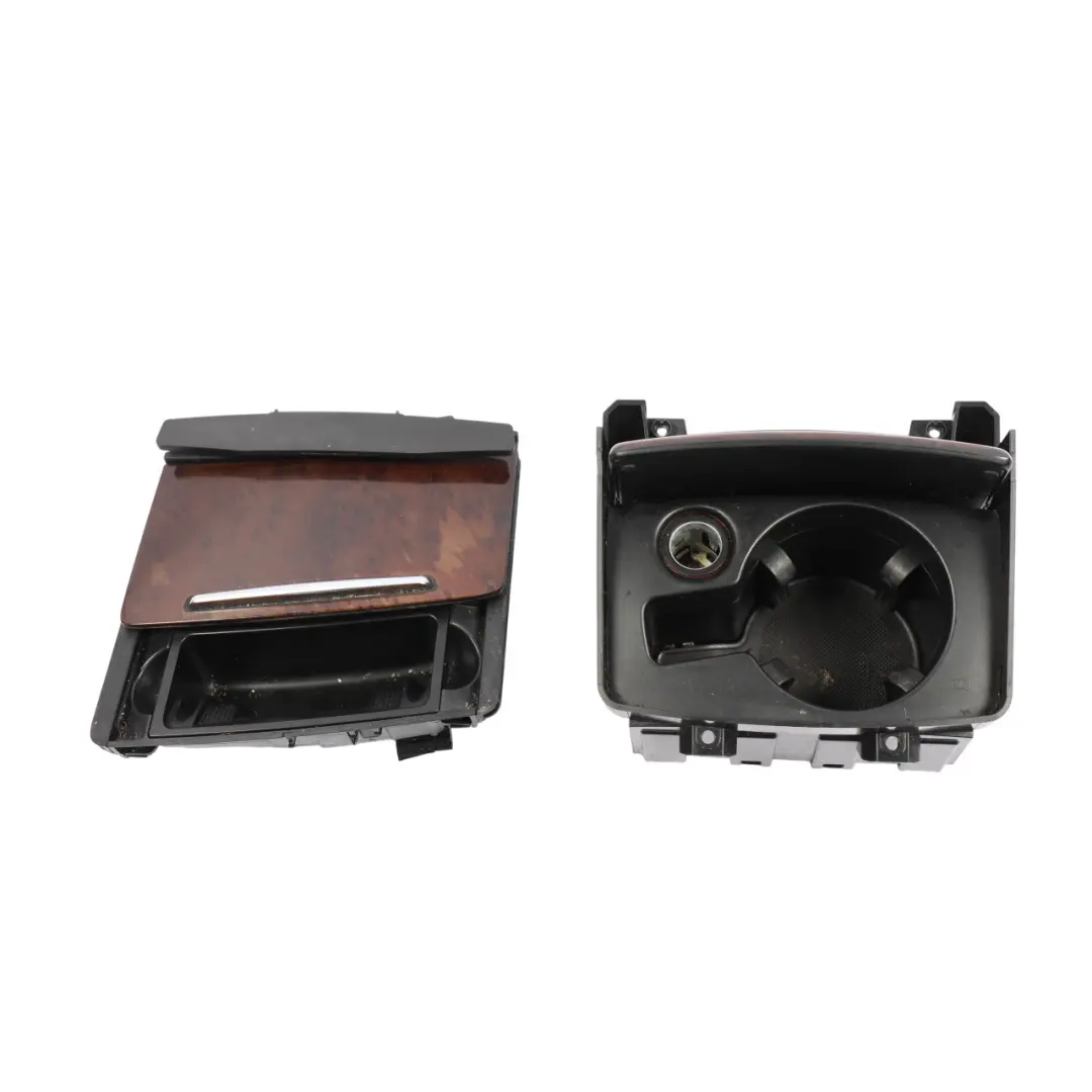 Audi A6 C6 Dashboard Centre Console Decor Door Strip Cover Set Wood Vavona - SKU RHD-4F2864261T - Part number 4F2864261T