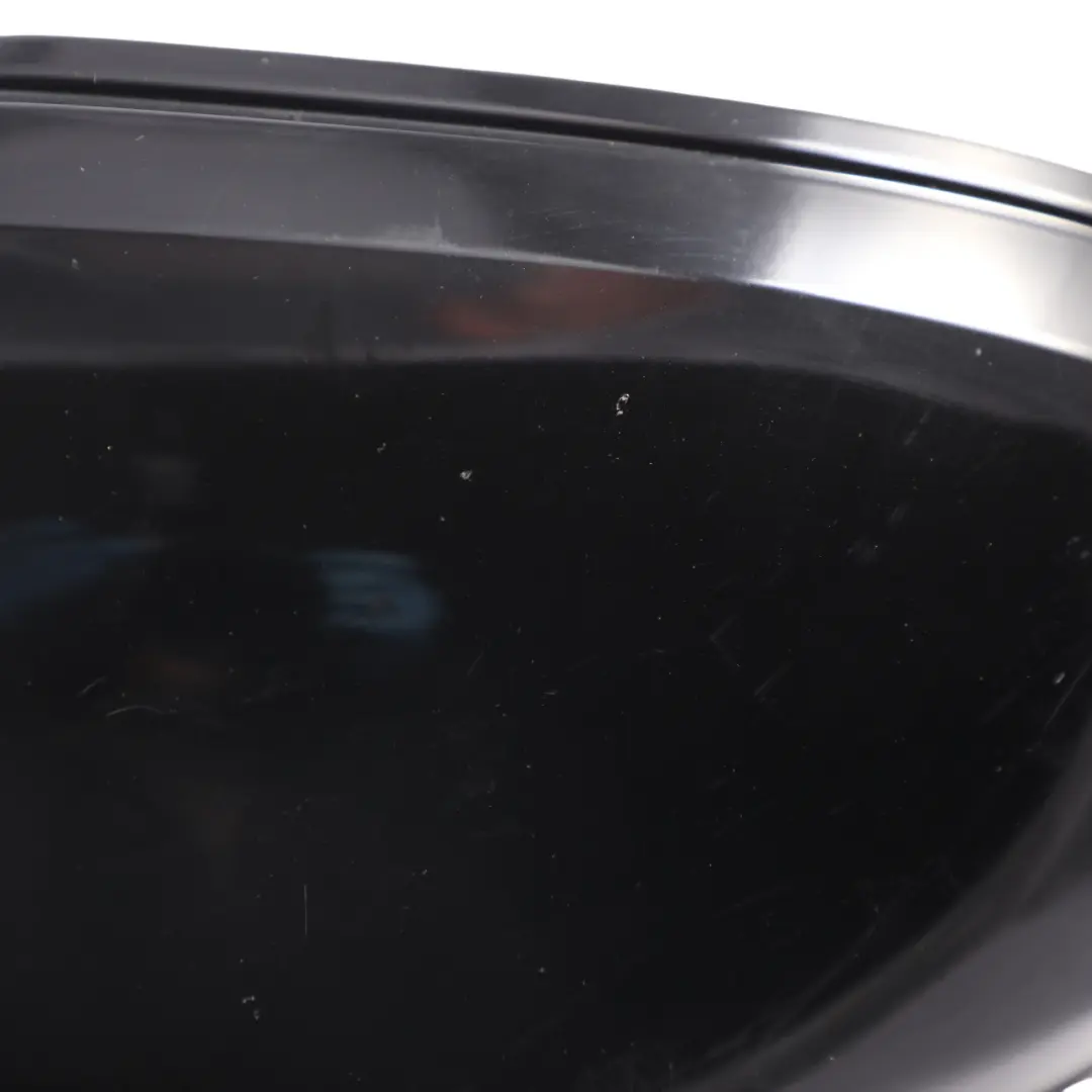 Audi RS6 C7 Electric Door Mirror Wing Left N/S Brilliant Black Metallic Y9B - SKU RHD-4G2857409AE-BBL - Part number 4G2857409AE