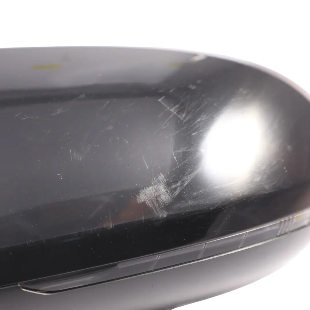 Audi RS6 C7 Electric Door Mirror Wing Left N/S Brilliant Black Metallic Y9B - SKU RHD-4G2857409AE-BBL - Part number 4G2857409AE