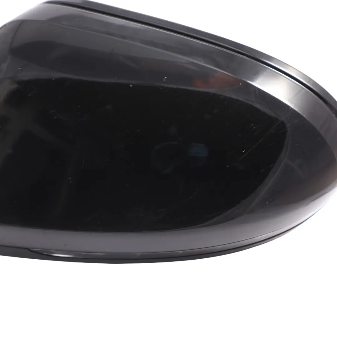 Audi RS6 C7 Electric Door Mirror Wing Left N/S Brilliant Black Metallic Y9B - SKU RHD-4G2857409AE-BBL - Part number 4G2857409AE