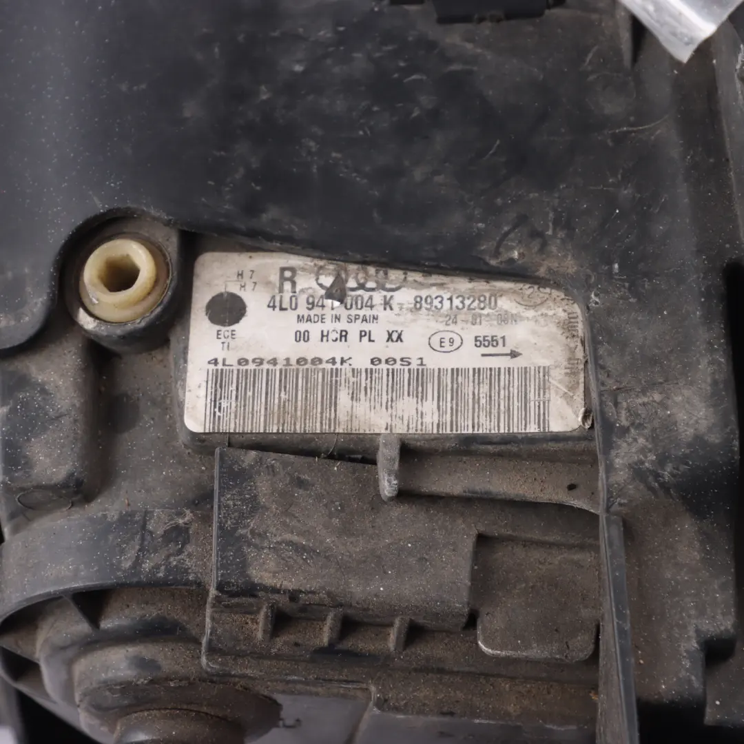 Audi Q7 4L Halogen Headlamp Headlight Led Lamp Front Right O/S - SKU RHD-4L0941004K-1 - Part number 4L0941004K