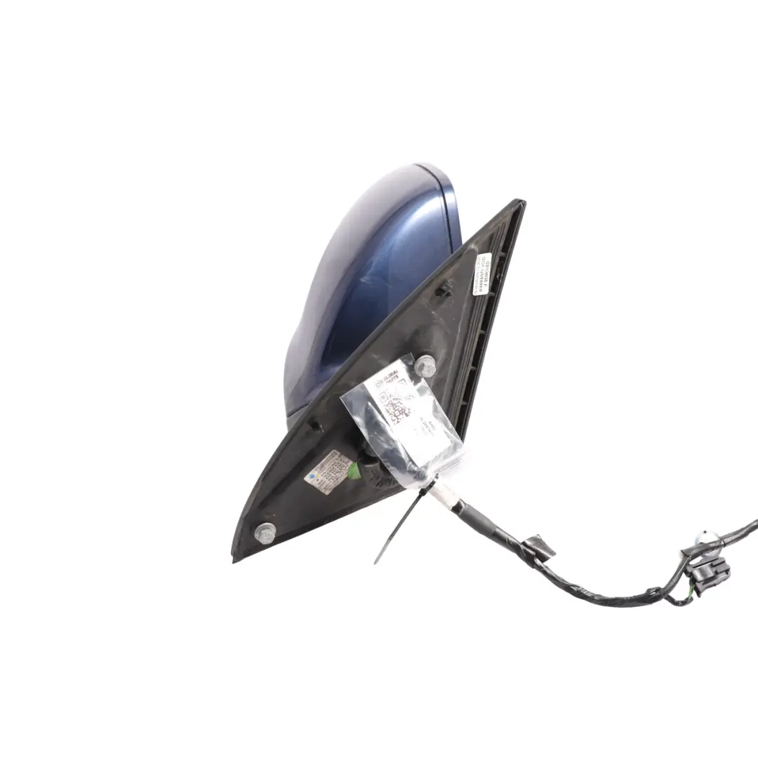 Audi Q7 4L Door Wing Mirror Electric Side View Right O/S Mugello Blue - Z5E - SKU RHD-4L2857410R-MUB - Part number 4L2857410R