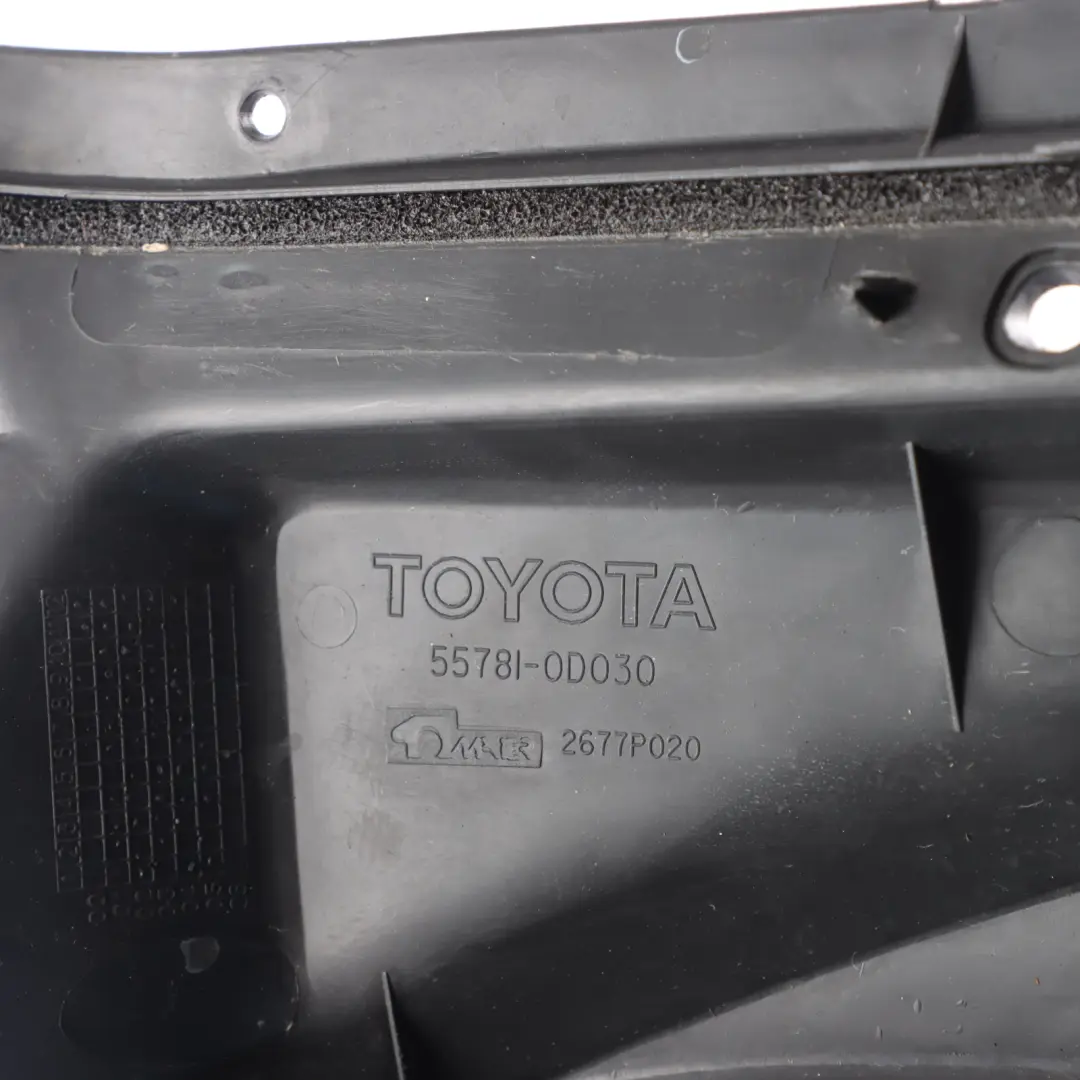 Mk1 Windscreen Windshield Scuttle Cover Trim Right O/S 55781-0D030 to Toyota Yaris with Part number 557810D030 Toyota Yaris Mk1 Windscreen Windshield Scuttle Cover Trim Right O/S 55781-0D030 - SKU RHD-557810D030 - Part number 557810D030