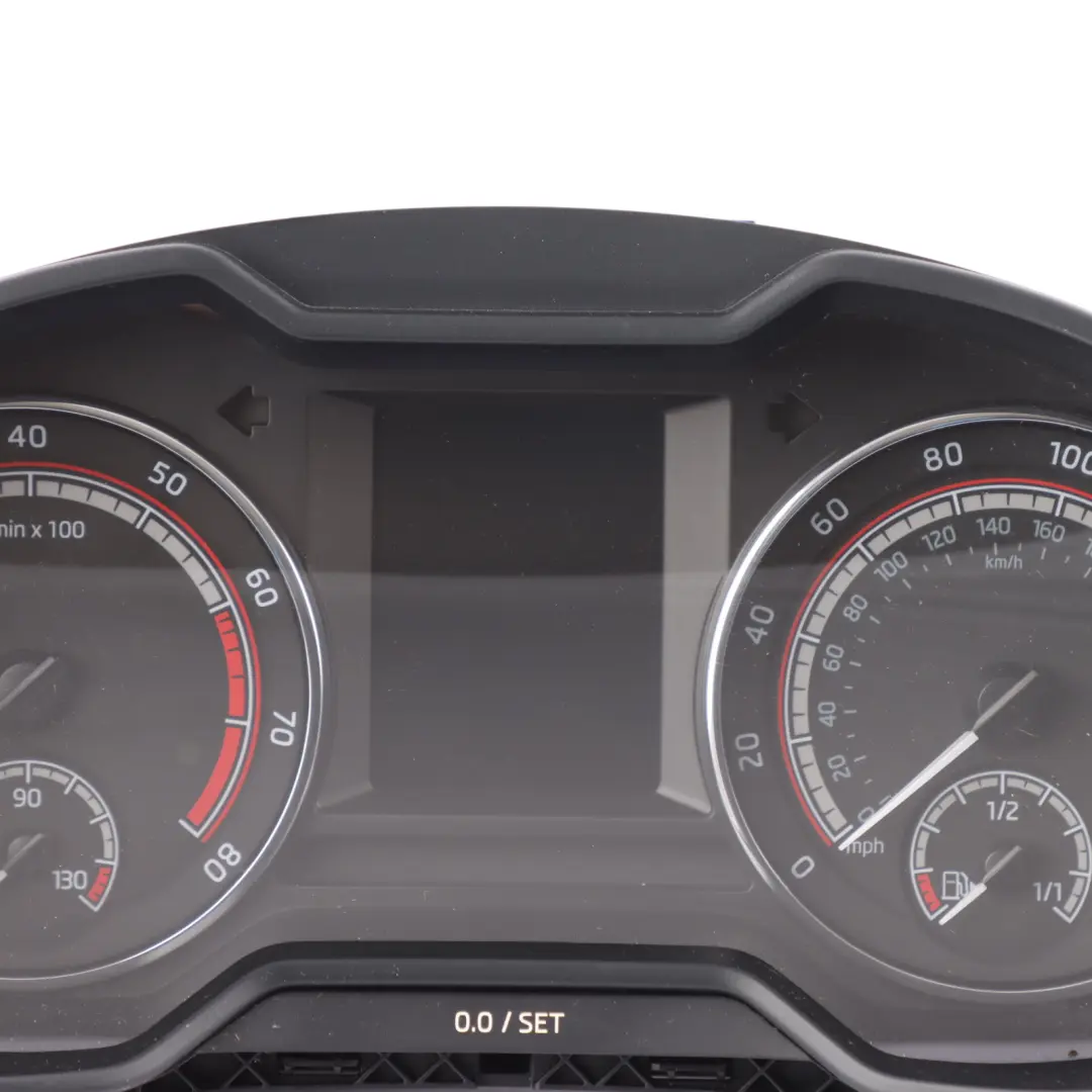 Skoda Octavia 5E Petrol Instrument Cluster Speedometer Automatic - SKU RHD-5E0920956E - Part number 5E0920956E