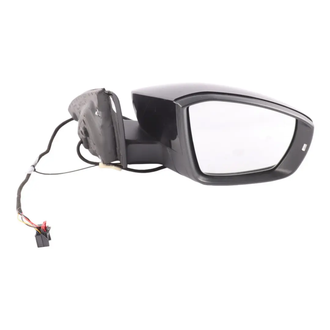 Skoda Octavia Mk3 5E Door Wing Mirror Black Right O/S - SKU RHD-5E2857508N-BLK - Part number 5E2857508N