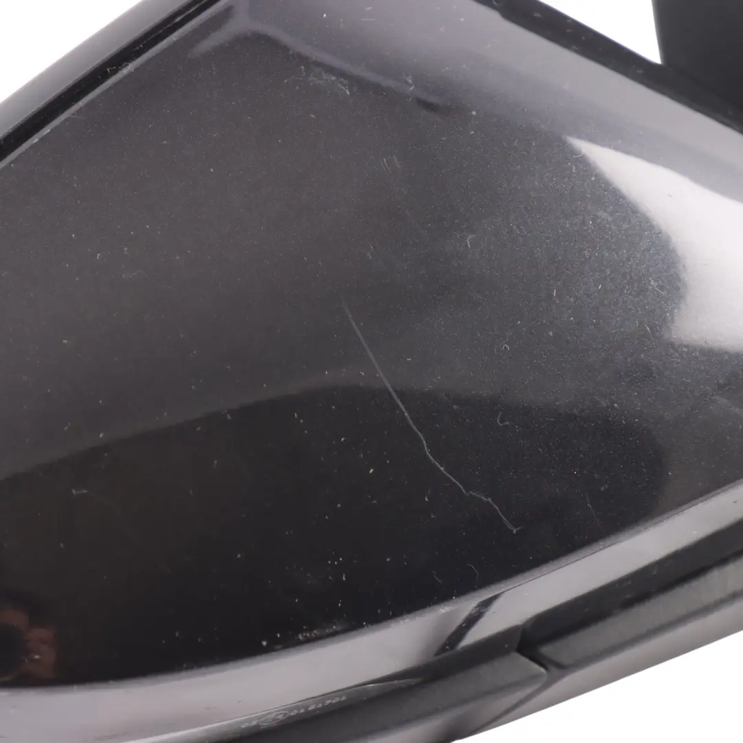 Skoda Octavia Mk3 5E Door Wing Mirror Black Right O/S - SKU RHD-5E2857508N-BLK - Part number 5E2857508N