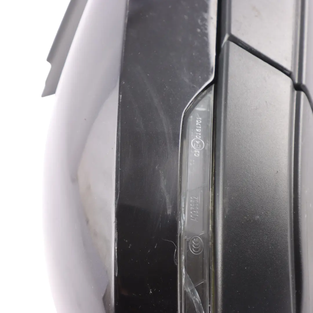 Skoda Octavia Mk3 5E Door Wing Mirror Black Right O/S - SKU RHD-5E2857508N-BLK - Part number 5E2857508N