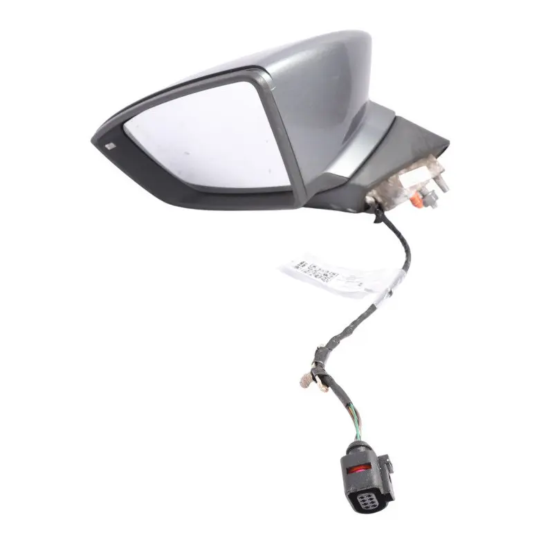 Seat Leon 5F Wing Mirror Right O/S Door Outside Monsoon Grey - X7R - SKU RHD-5F2857507N-MOG1 - Part number 5F2857507N