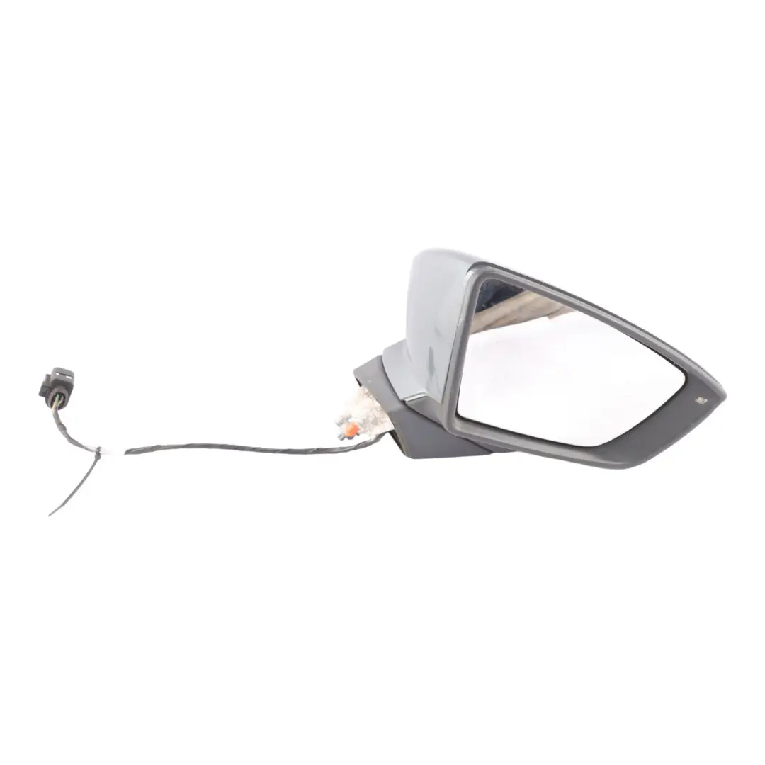 Seat Leon 5F Wing Mirror Right O/S Door Outside Monsoon Grey - X7R - SKU RHD-5F2857508N-MOG1 - Part number 5F2857508N