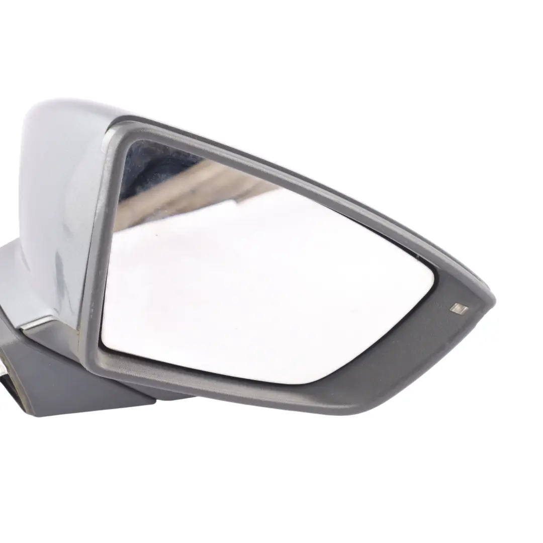 Seat Leon 5F Wing Mirror Right O/S Door Outside Monsoon Grey - X7R - SKU RHD-5F2857508N-MOG1 - Part number 5F2857508N