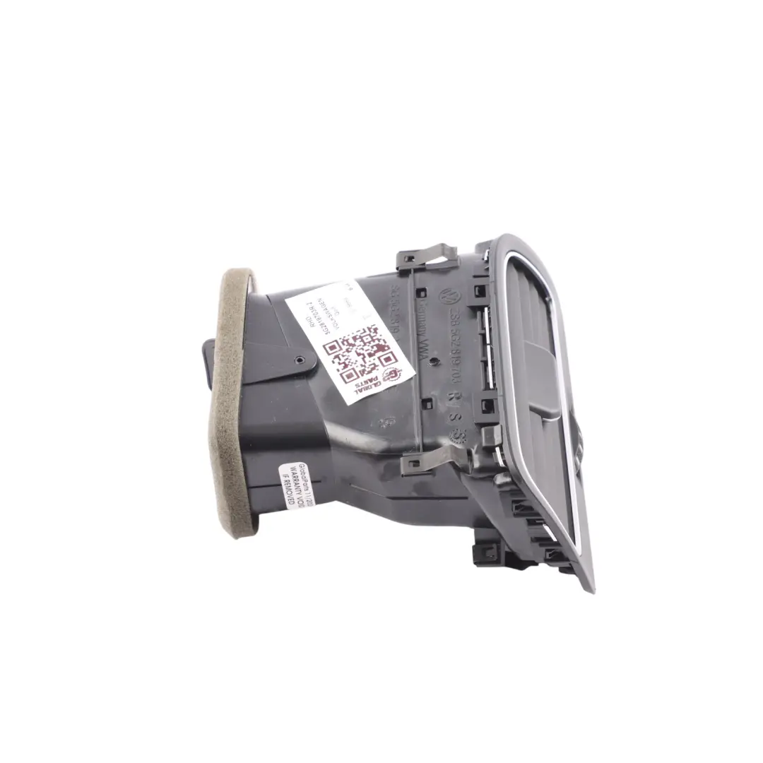 Dashboard Air Vent Air Duct Front Passenger Side to Volkswagen Golf Mk7 with Part number 5G2819703R Volkswagen Golf Mk7 Dashboard Air Vent Air Duct Front Passenger Side - SKU RHD-5G2819703R-2 - Part number 5G2819703R