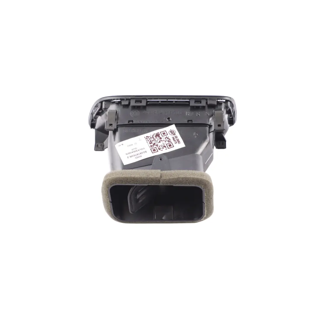 Dashboard Air Vent Air Duct Front Passenger Side to Volkswagen Golf Mk7 with Part number 5G2819703R Volkswagen Golf Mk7 Dashboard Air Vent Air Duct Front Passenger Side - SKU RHD-5G2819703R-2 - Part number 5G2819703R