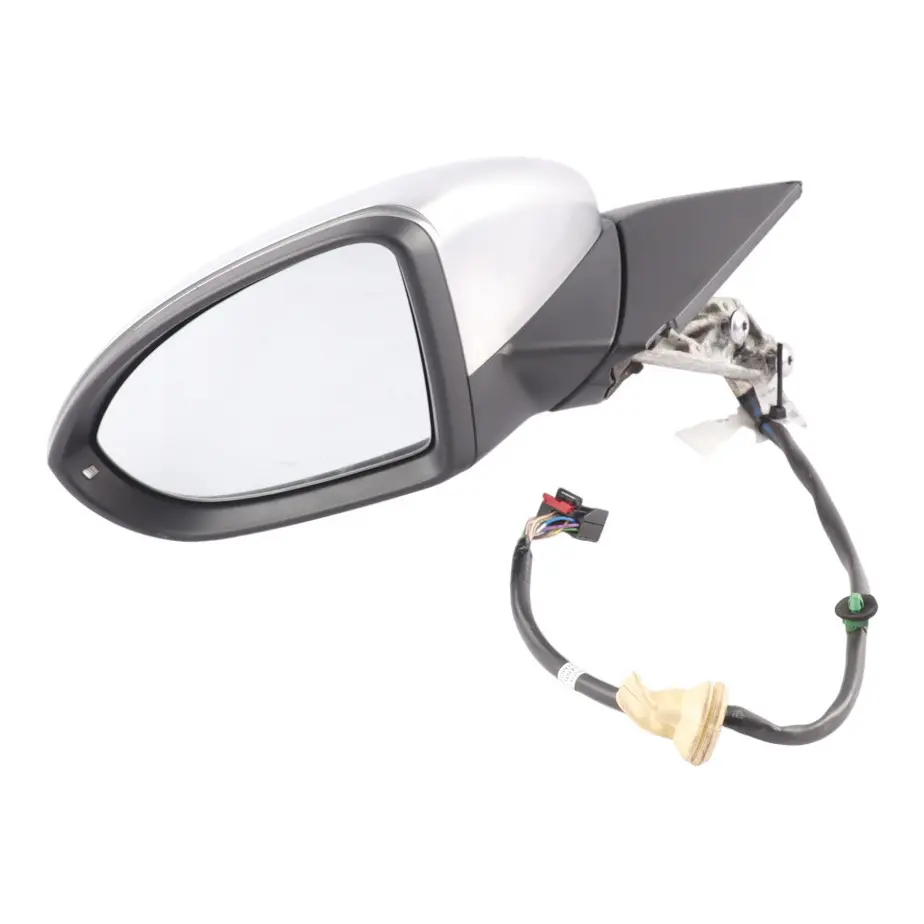 Wing Mirror Power Fold Door Left N/S Aluminium to Volkswagen Golf Mk7 with Part number 5G2857507DF Volkswagen Golf Mk7 Wing Mirror Power Fold Door Left N/S Aluminium - SKU RHD-5G2857507DF-ALU1 - Part number 5G2857507DF