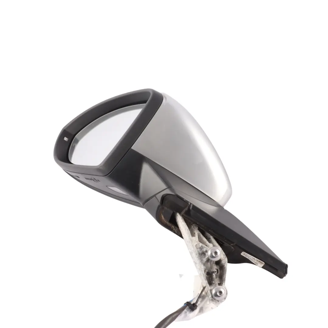 Volkswagen Golf Mk7 Wing Mirror Power Fold Door Left N/S Aluminium - SKU RHD-5G2857507DF-ALU1 - Part number 5G2857507DF