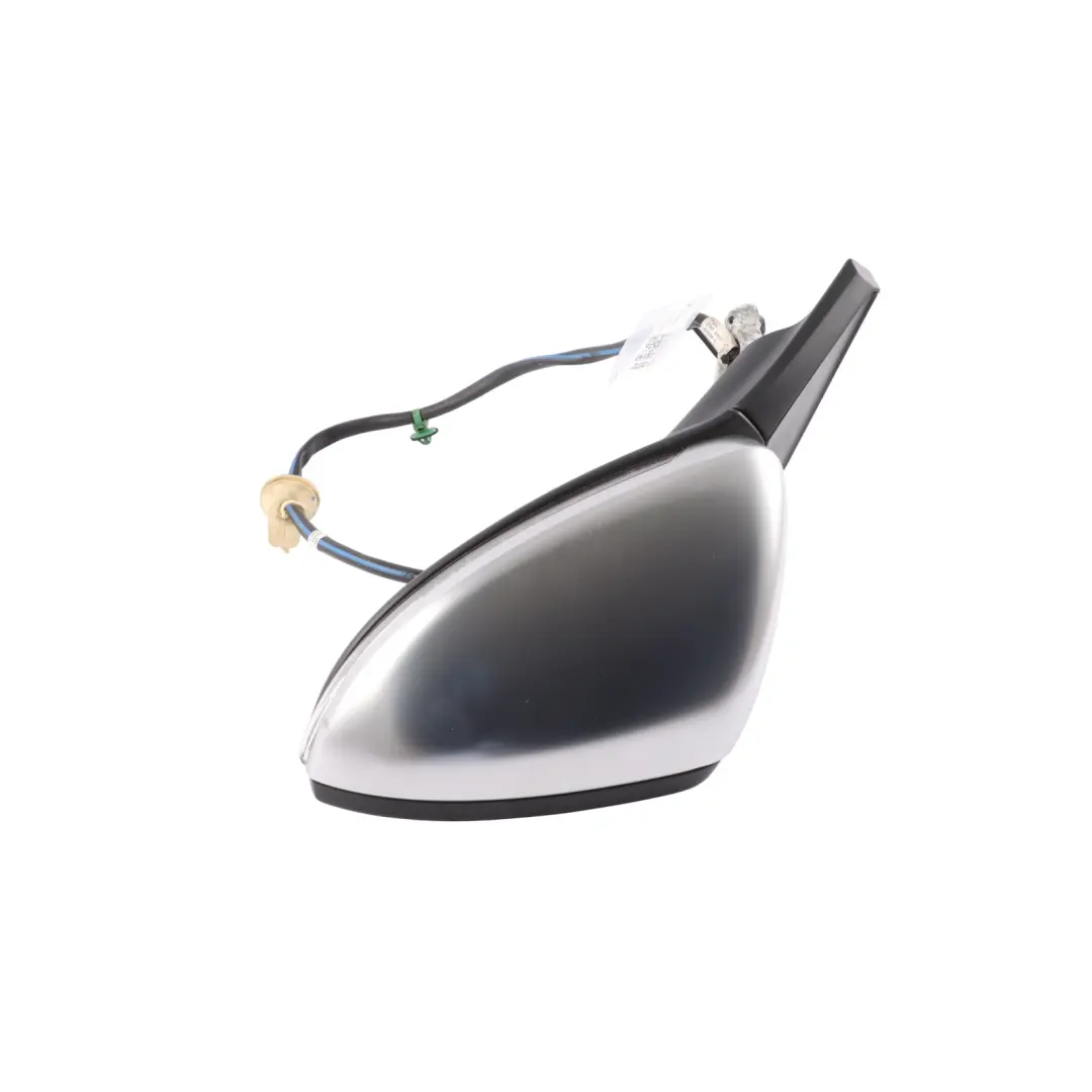 Volkswagen Golf Mk7 Wing Mirror Power Fold Door Left N/S Aluminium - SKU RHD-5G2857507DF-ALU1 - Part number 5G2857507DF
