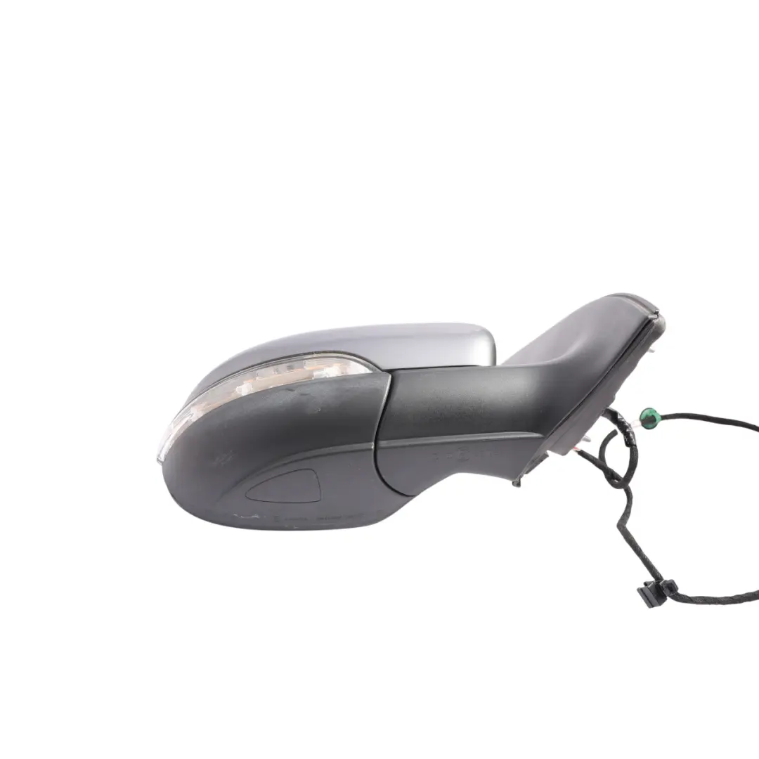 VW Volkswagen Golf Mk6 Electric Wing Mirror Right O/S United Grey Metallic - A7T - SKU RHD-5K0857508AD-UGR - Part number 5K0857508AD