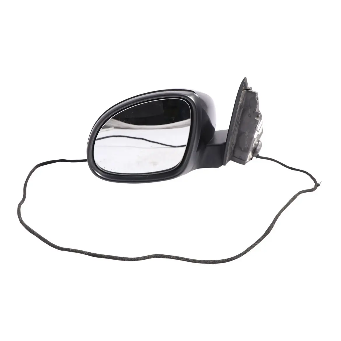 Skoda Yeti 5L Door Wing Mirror Electric Heated Left N/S Black Magic Pearl - F9R