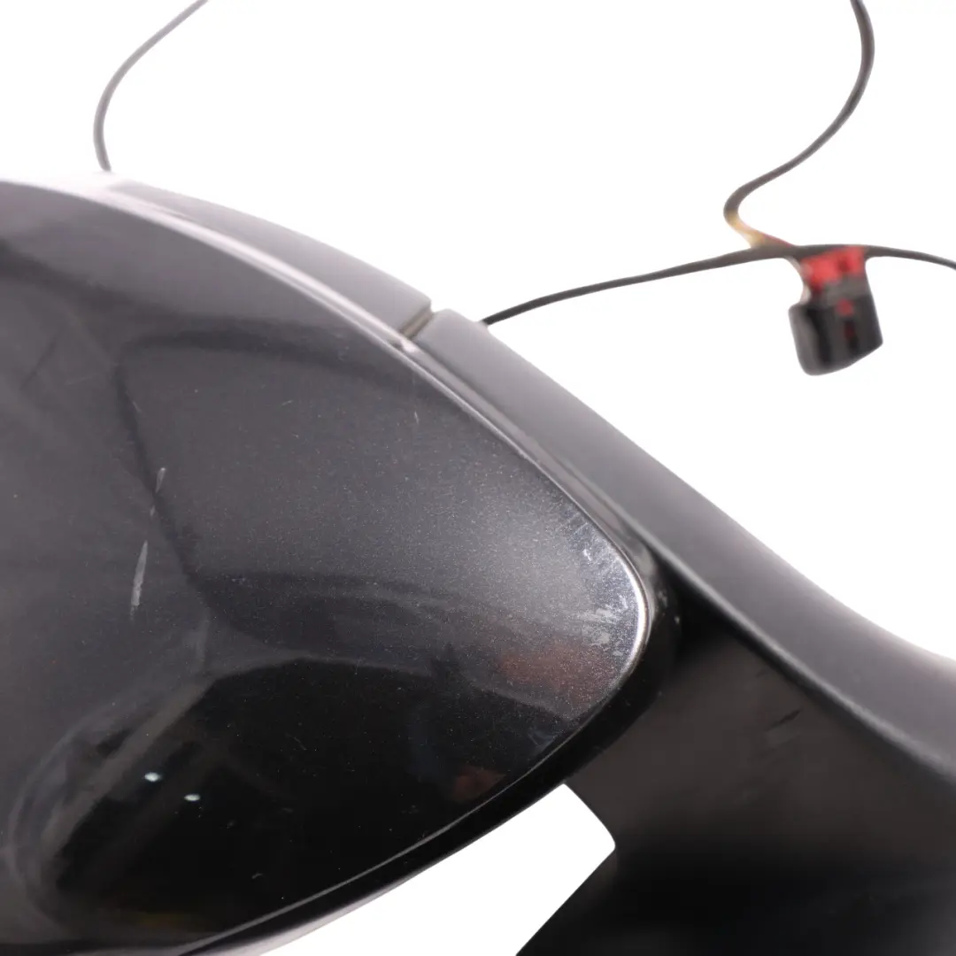 Skoda Yeti 5L Door Wing Mirror Electric Heated Left N/S Black Magic Pearl - F9R - SKU RHD-5L2857507B-BMA - Part number 5L0971120GA