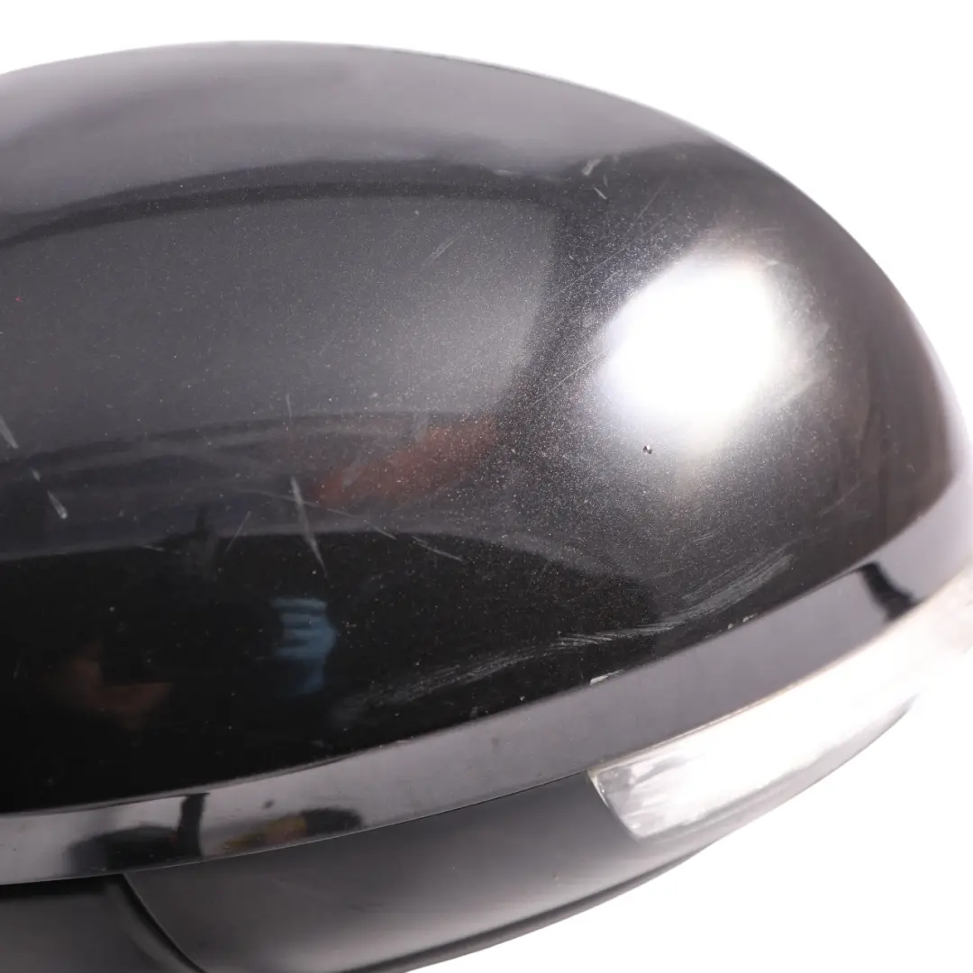 Skoda Yeti 5L Door Wing Mirror Electric Heated Left N/S Black Magic Pearl - F9R - SKU RHD-5L2857507B-BMA - Part number 5L0971120GA