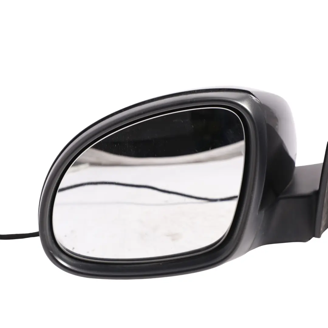 Skoda Yeti 5L Door Wing Mirror Electric Heated Left N/S Black Magic Pearl - F9R - SKU RHD-5L2857507B-BMA - Part number 5L0971120GA