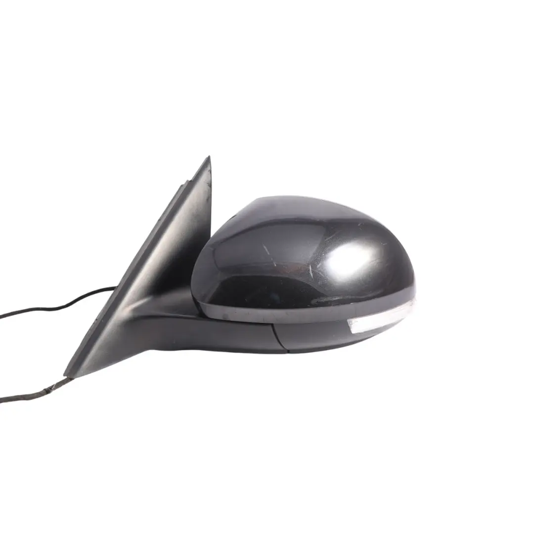 Skoda Yeti 5L Door Wing Mirror Electric Heated Left N/S Black Magic Pearl - F9R - SKU RHD-5L2857507B-BMA - Part number 5L0971120GA