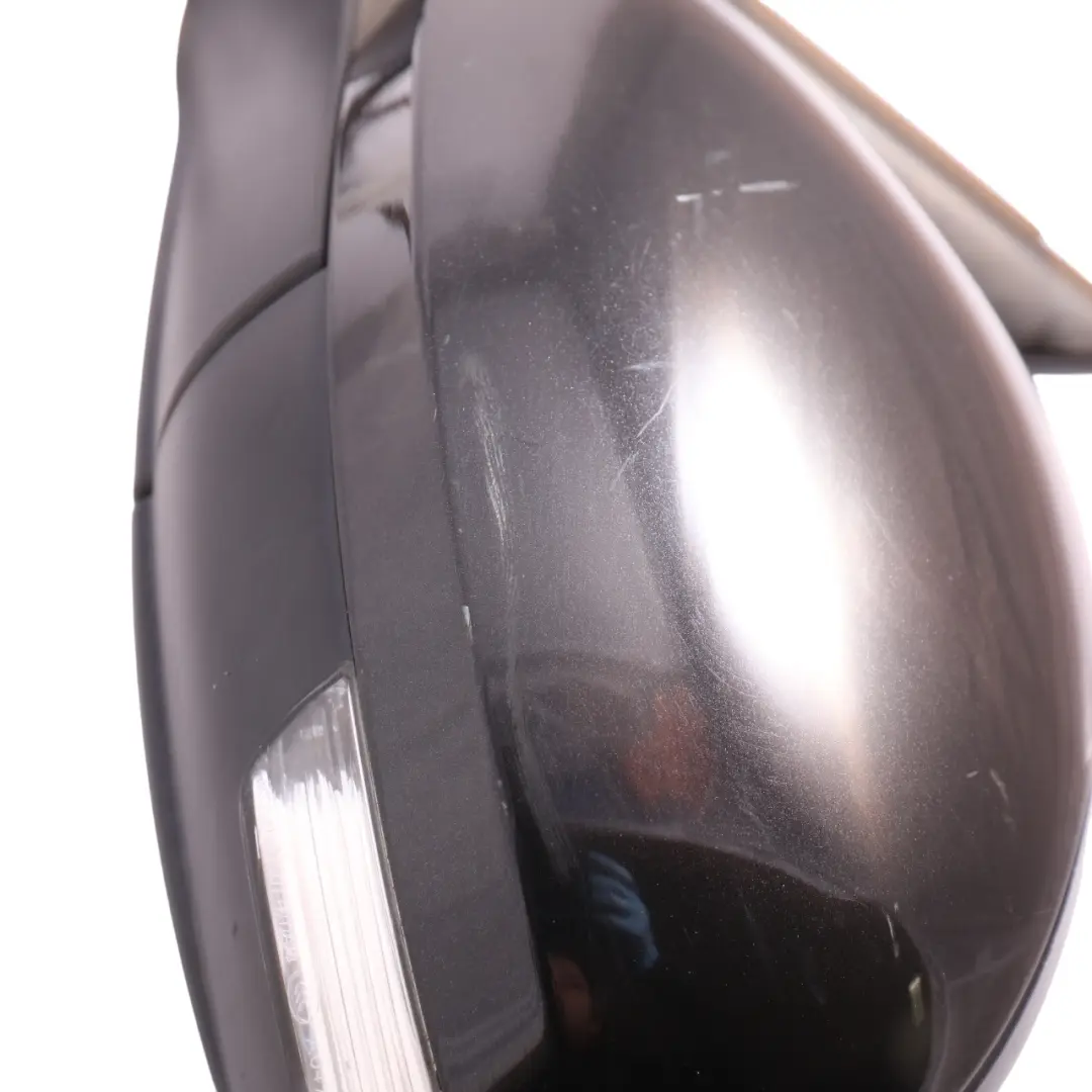 Skoda Yeti 5L Door Wing Mirror Electric Heated Left N/S Black Magic Pearl - F9R - SKU RHD-5L2857507B-BMA - Part number 5L0971120GA