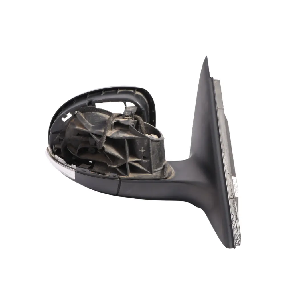Skoda Yeti 5L Door Wing Mirror Electric Heated Right O/S Satin Black - SKU RHD-5L2857508B - Part number 5L2857508B