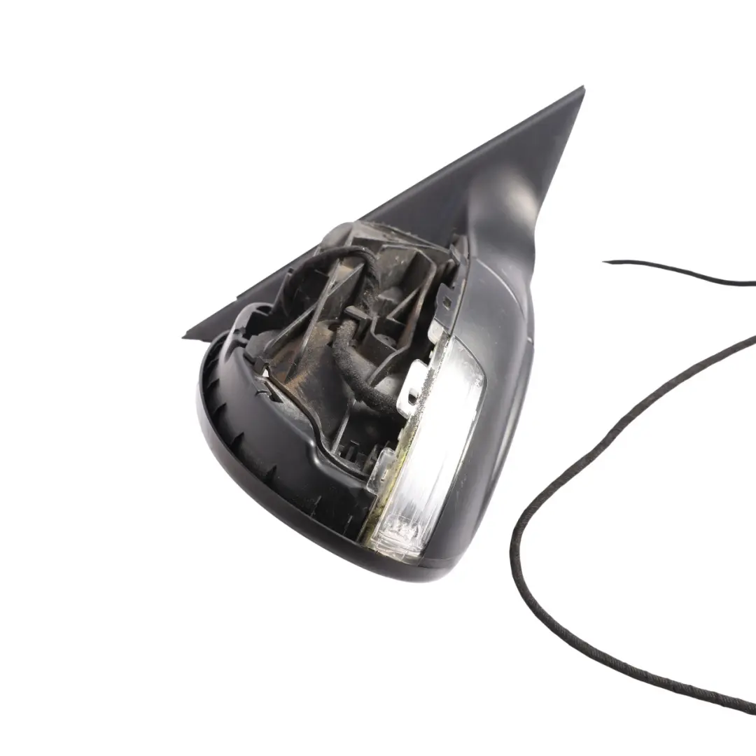 Skoda Yeti 5L Door Wing Mirror Electric Heated Right O/S Satin Black - SKU RHD-5L2857508B - Part number 5L2857508B