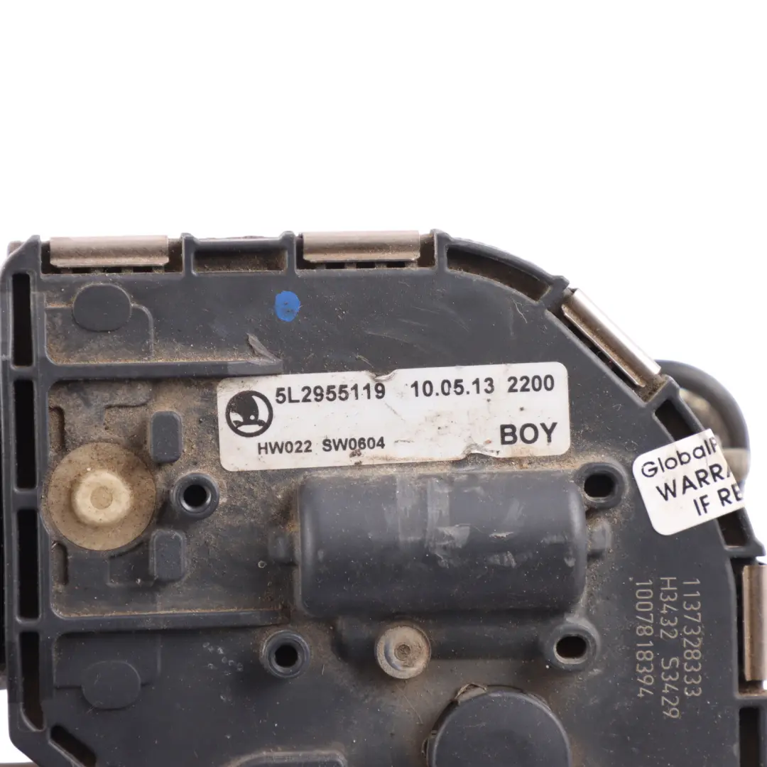 Skoda Yeti 5L Windscreen Wiper Windshield Cleaning Motor Drive Unit 5L2955119 - SKU RHD-5L2955023 - Part number 5L2955023
