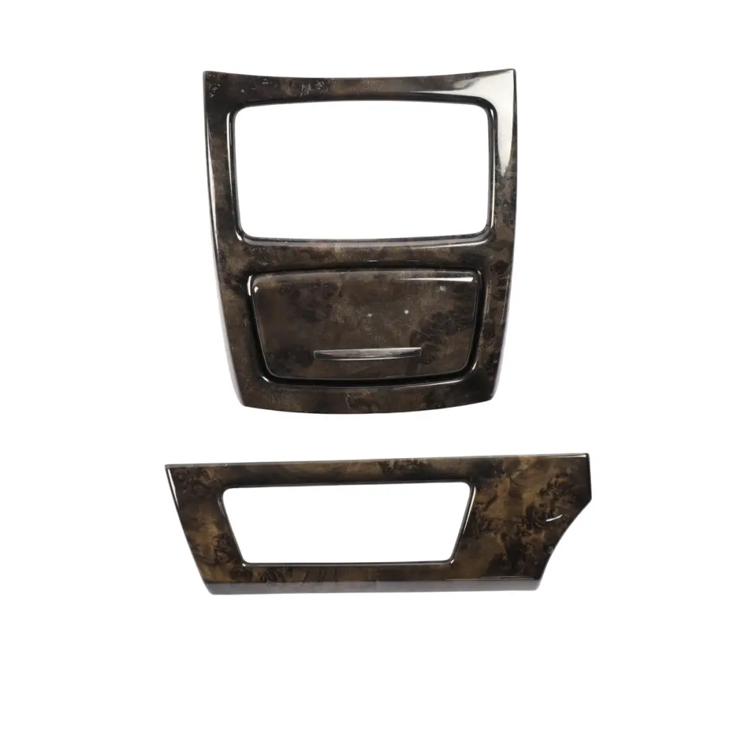 BMW E92 Interior Trim Set Cover Dashboard Centre Console Poplar Woodgrain Grey - SKU RHD-6958025-2 - Part number 6958025