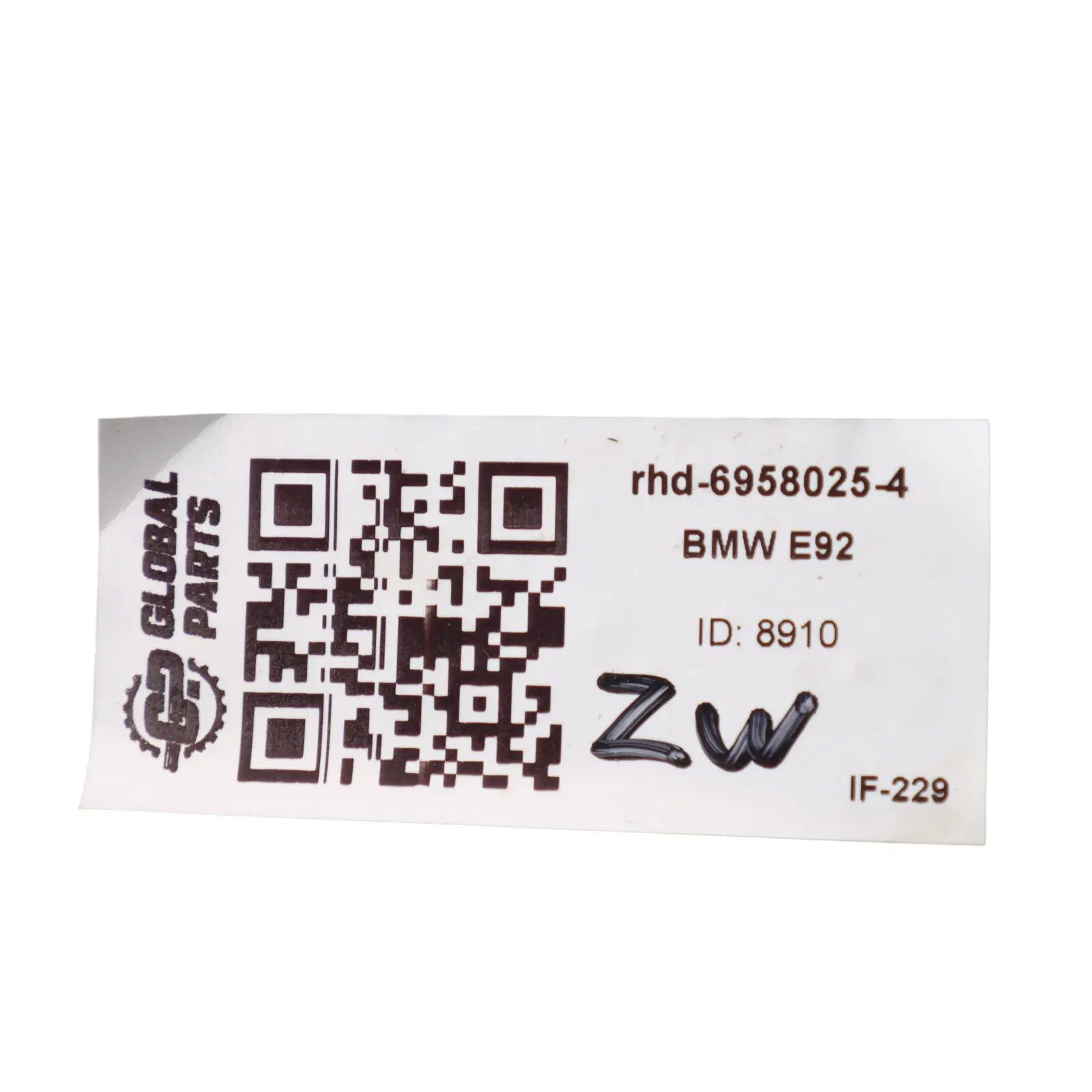 BMW E92 Dashboard Trim Cover Dash Left N/S Poplar Woodgrain Grey 4