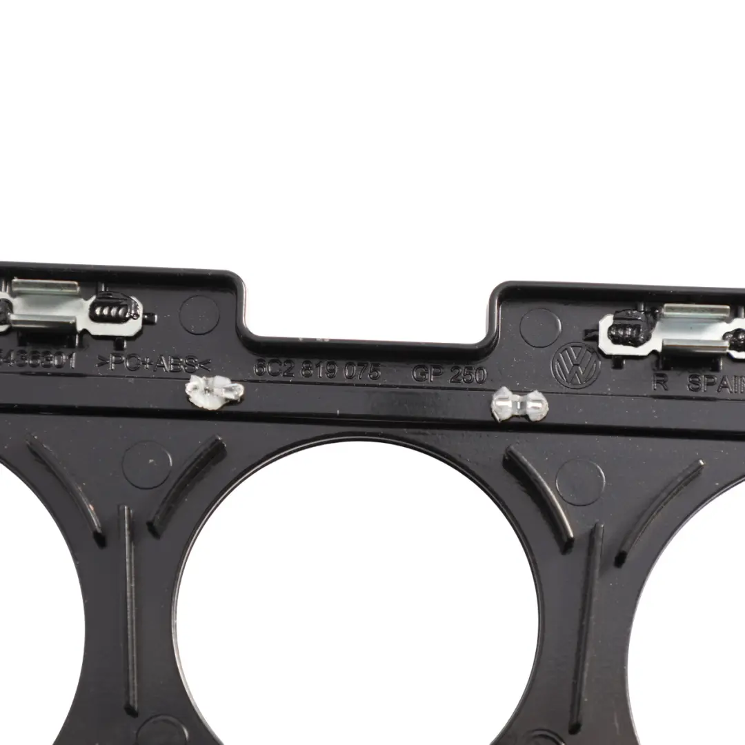 Mk5 6R A/C Heater Panel Surround Trim Cover Black to Volkswagen Polo with Part number 6C2819075 Volkswagen Polo Mk5 6R A/C Heater Panel Surround Trim Cover Black - SKU RHD-6C2819075-1 - Part number 6C2819075