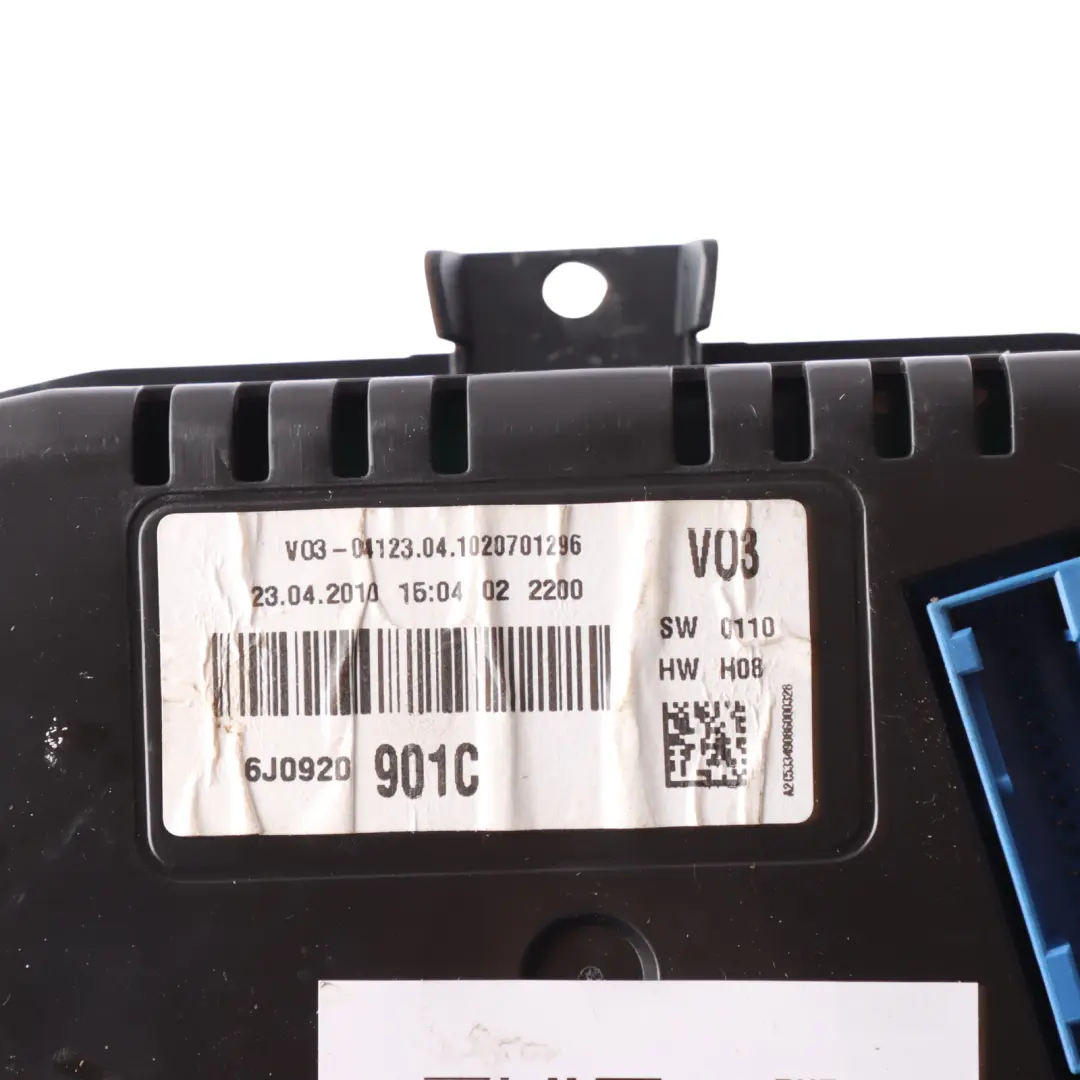 6J FR Instrument Cluster Speedometer 2.0 Diesel Manual to Seat Ibiza with Part number 6J0920901C Seat Ibiza 6J FR Instrument Cluster Speedometer 2.0 Diesel Manual - SKU RHD-6J0920901C - Part number 6J0920901C