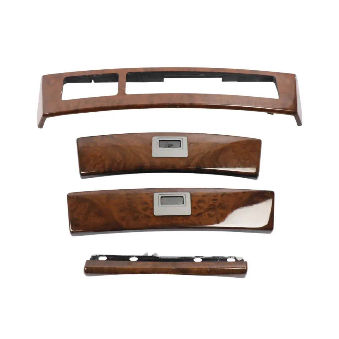 BMW 7 Series E65 Interior Set Trim Cover Dashboard Ashtray Wood Esche Dunkel - SKU rhd-7025309 - Part number 7025309