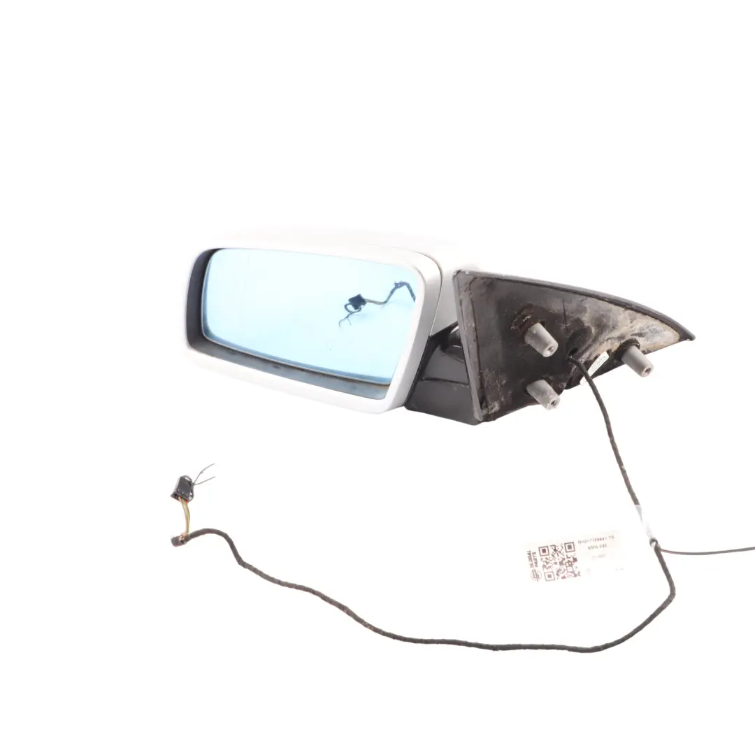 BMW E63 E64 Side View Wing Mirror Left N/S High Gloss Titansilber - 354 - SKU RHD-7189441-TS - Part number 7189441
