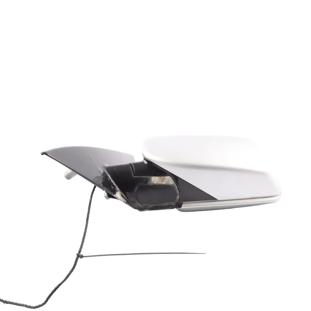 BMW E63 E64 Side View Wing Mirror Left N/S High Gloss Titansilber - 354 - SKU RHD-7189441-TS - Part number 7189441