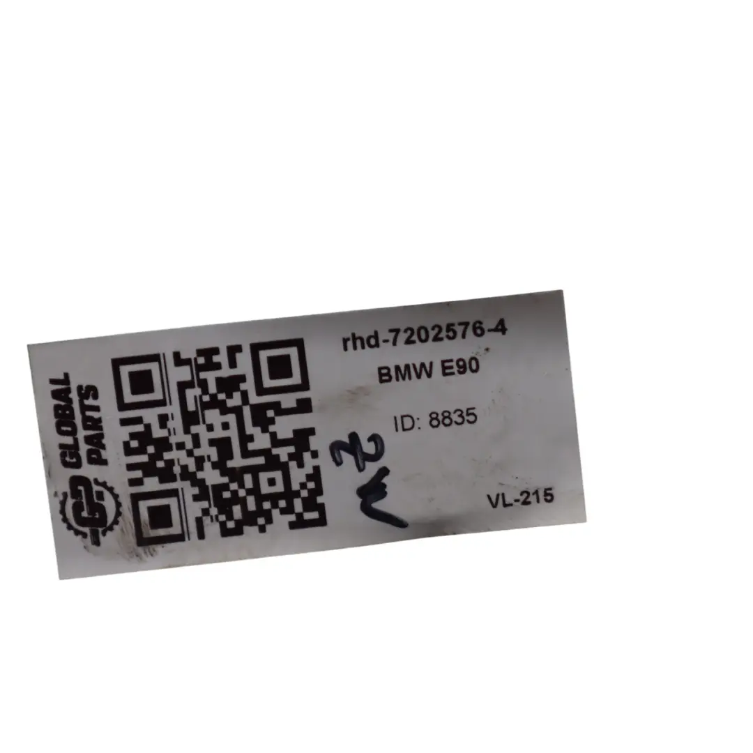 BMW E90 E91 LCI Headlight Headlamp Light Lamp Driver Side Right O/S - SKU rhd-7202576-4 - Part number 7202576