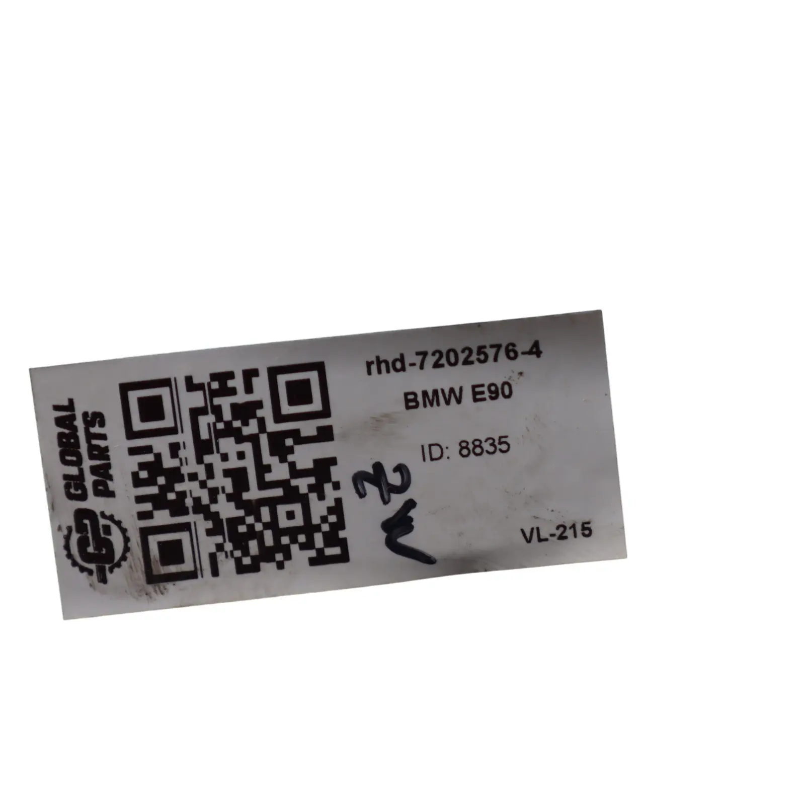 BMW E90 E91 LCI Headlight Headlamp Light Lamp Driver Side Right O/S 7202576