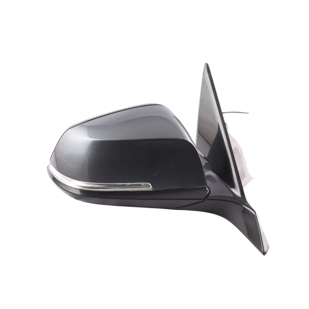BMW F20 Door Wing Mirror Heated High Gloss Right O/S Mineral Grau Metallic - B39 - SKU RHD-7242780-MG - Part number 7242780