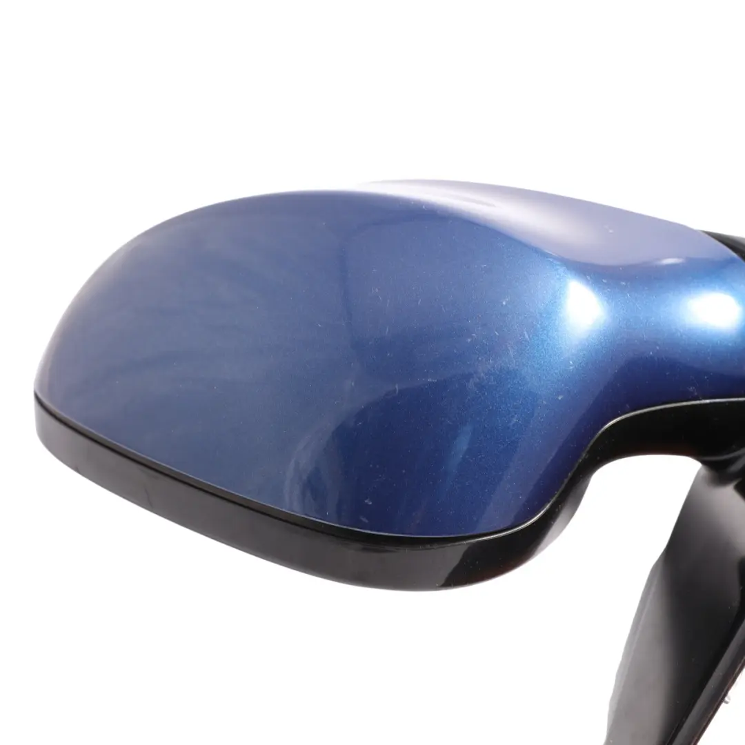 BMW 3 Series E90 LCI M Sport High Gloss Left Wing Mirror N/S Le Mans Blau Blue - SKU RHD-7268279-LMB - Part number 7268279