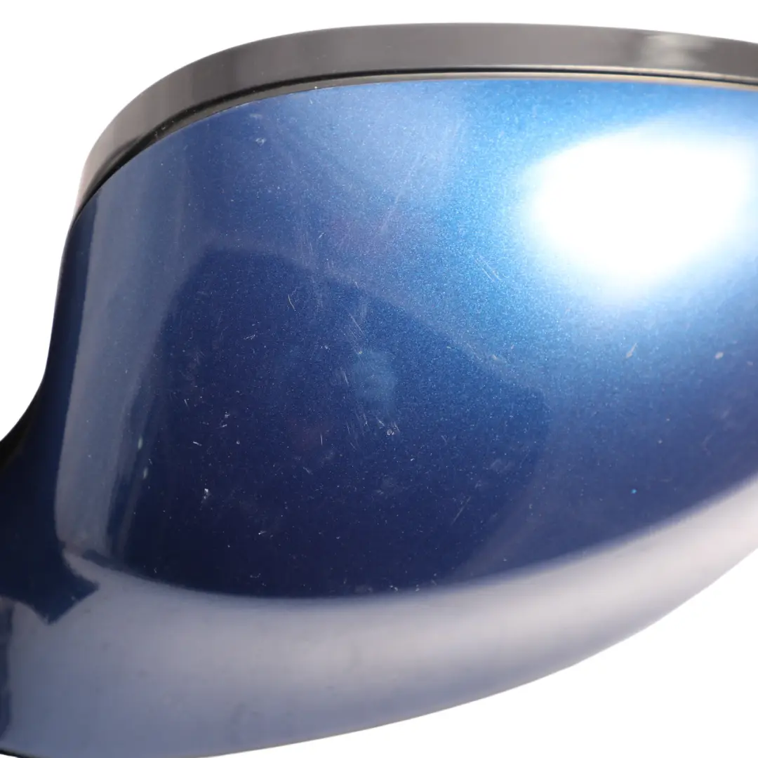 BMW 3 Series E90 LCI M Sport High Gloss Left Wing Mirror N/S Le Mans Blau Blue - SKU RHD-7268279-LMB - Part number 7268279