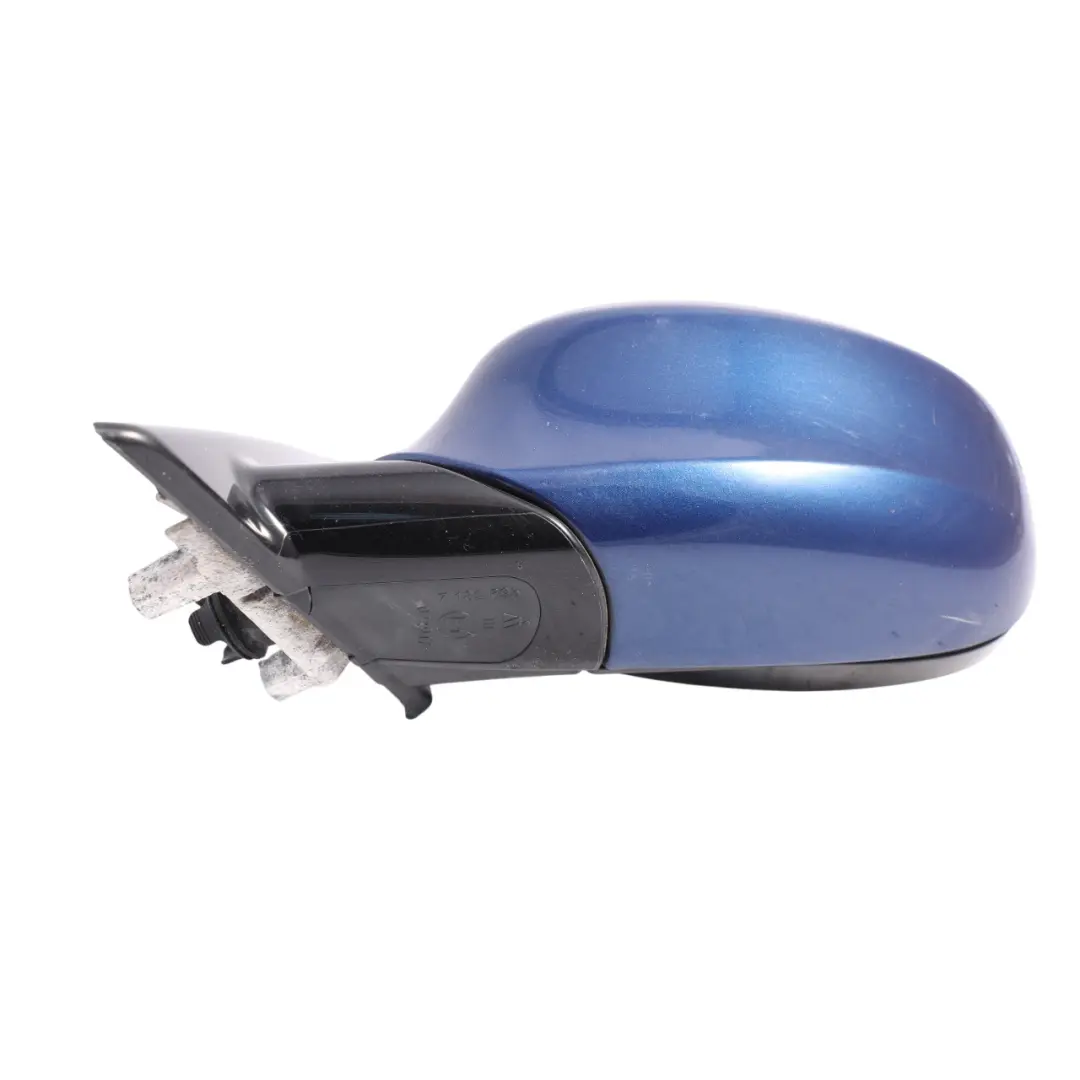 BMW 3 Series E90 LCI M Sport High Gloss Left Wing Mirror N/S Le Mans Blau Blue - SKU RHD-7268279-LMB - Part number 7268279