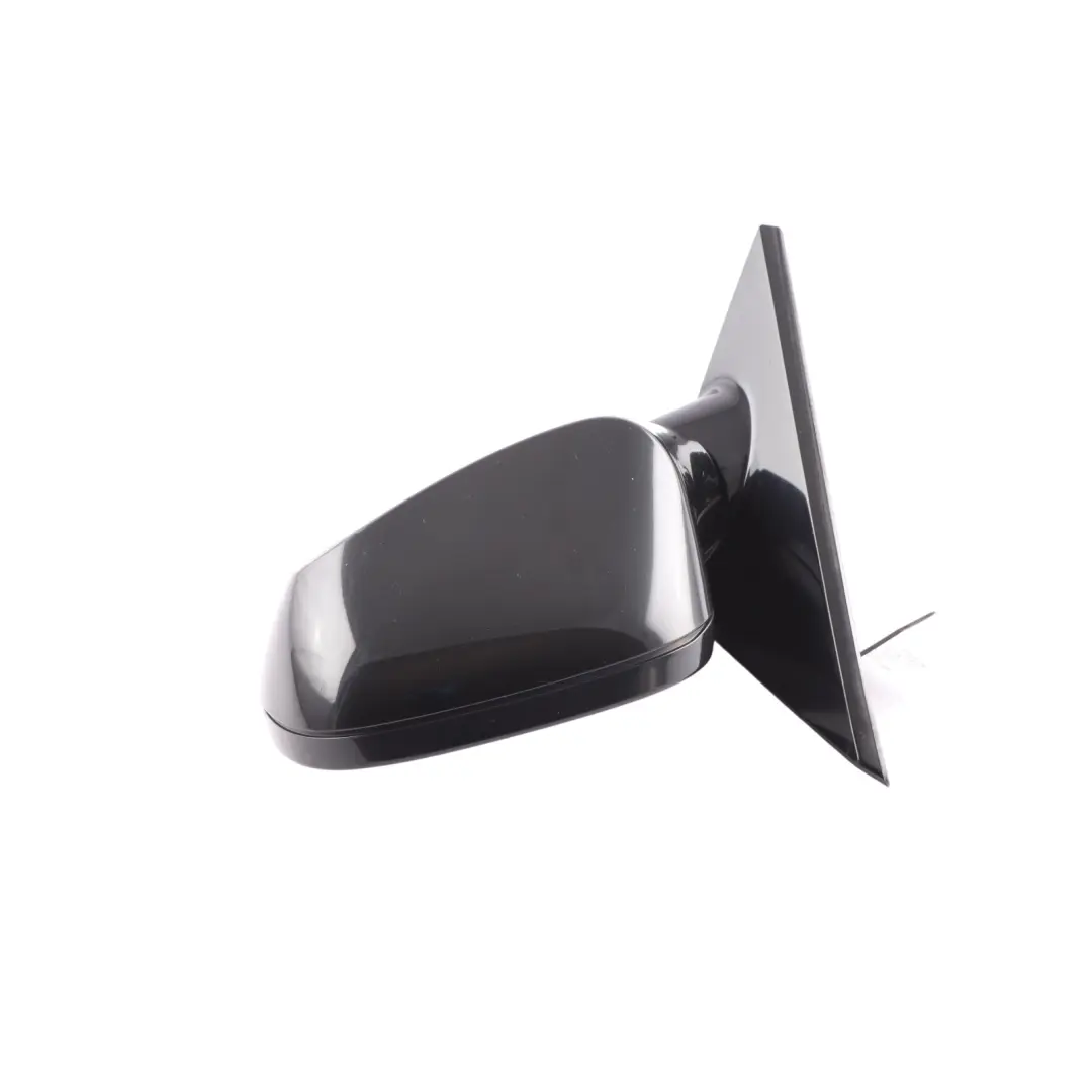 BMW E81 E82 E88 M Sport Heated Left Wing Mirror N/S Black Sapphire 475 - SKU RHD-7268315-BS - Part number 7268315
