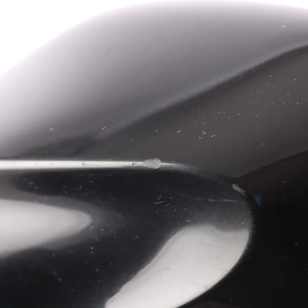 BMW E81 E82 E88 M Sport Heated Left Wing Mirror N/S Black Sapphire 475 - SKU RHD-7268315-BS - Part number 7268315