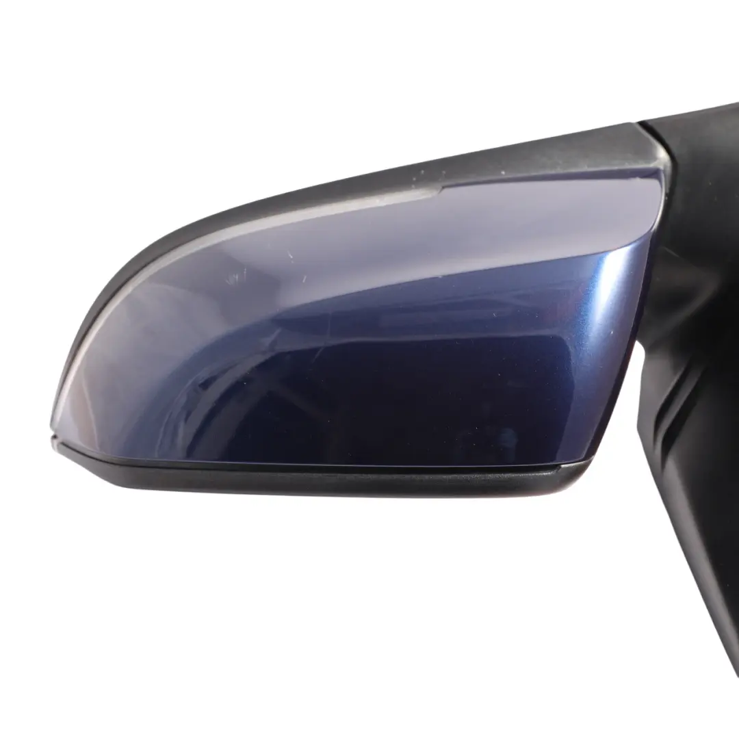 BMW F21 F22 F23 Wing Mirror Door Heated Left N/S Mediterranean Blue - C10 - SKU RHD-7268539-MED - Part number 7268539
