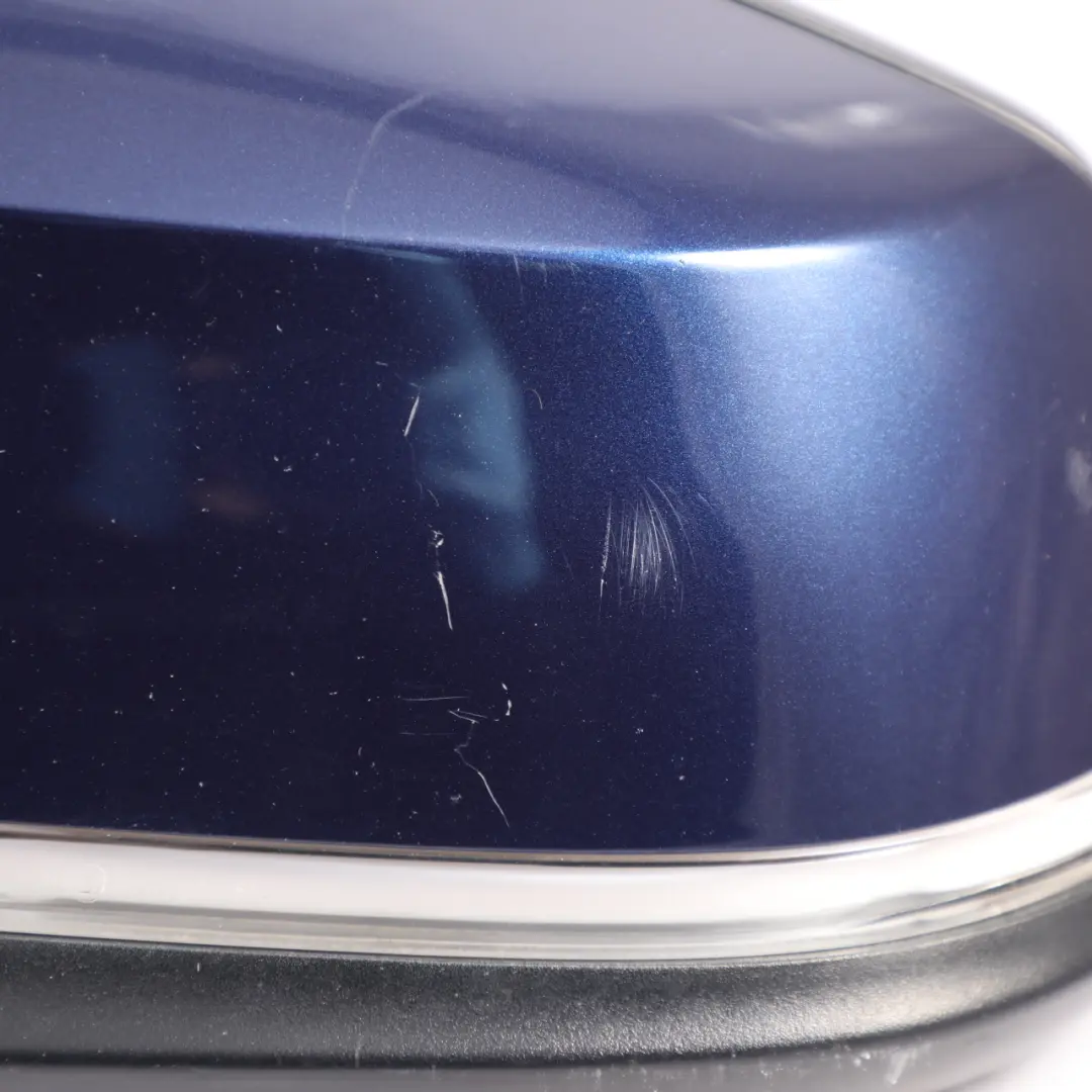 BMW F21 F22 F23 Wing Mirror Door Heated Left N/S Mediterranean Blue - C10 - SKU RHD-7268539-MED - Part number 7268539