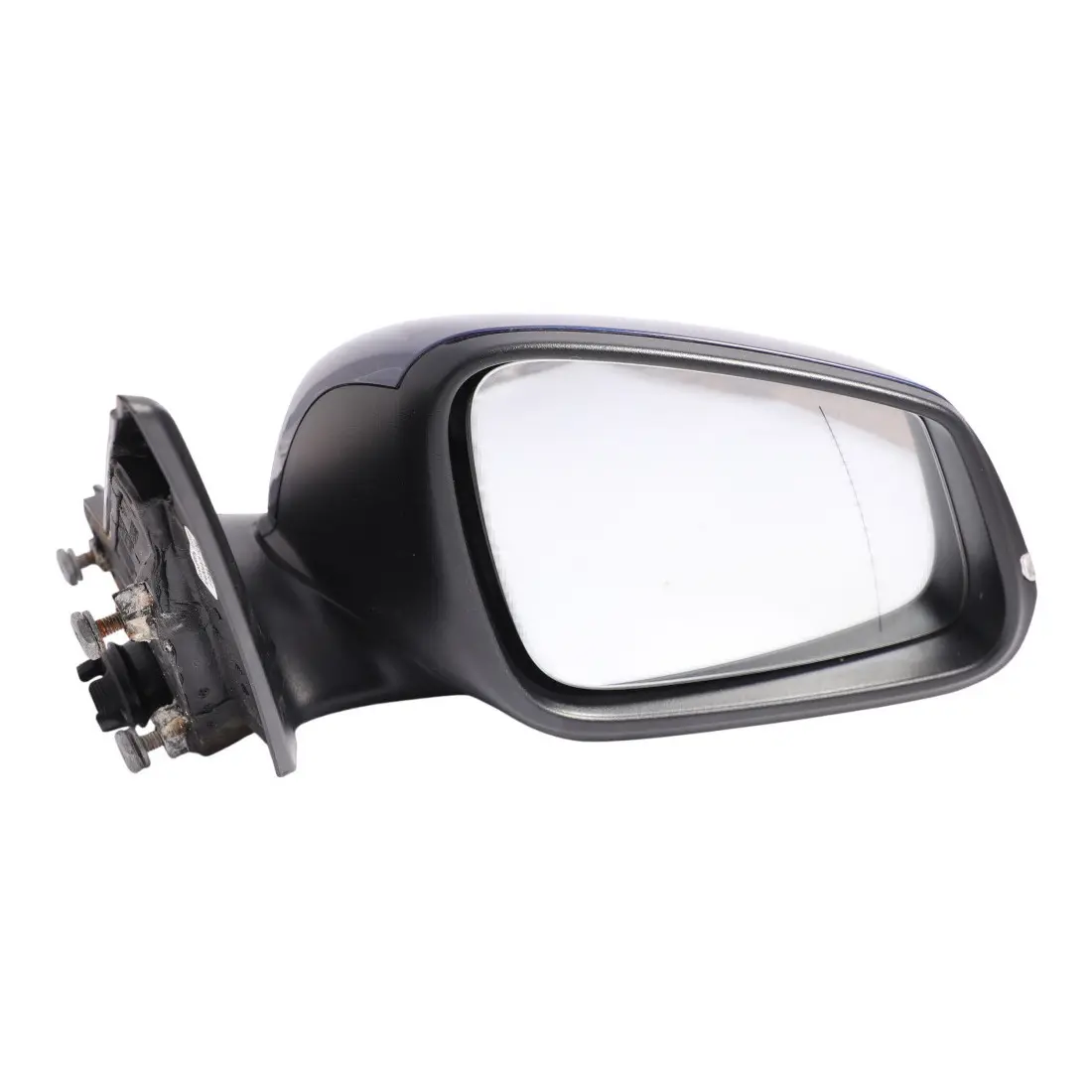 BMW F21 F22 F23 Side View Wing Mirror Right Heated O/S Mediterranean Blue - C10