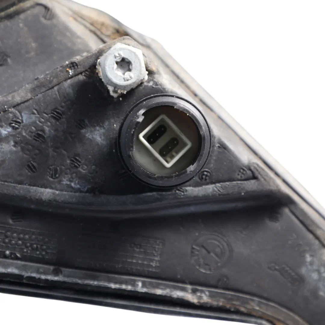 Side View Wing Mirror Right Heated O/S Mediterranean Blue - C10 to BMW F21 F22 F23 with Part number 7268540 BMW F21 F22 F23 Side View Wing Mirror Right Heated O/S Mediterranean Blue - C10 - SKU RHD-7268540-MED - Part number 7268540